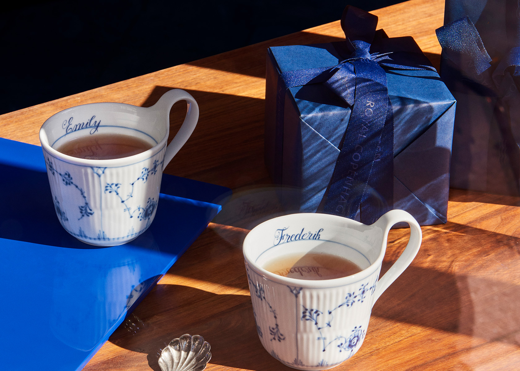 Bespoke cups with names in them